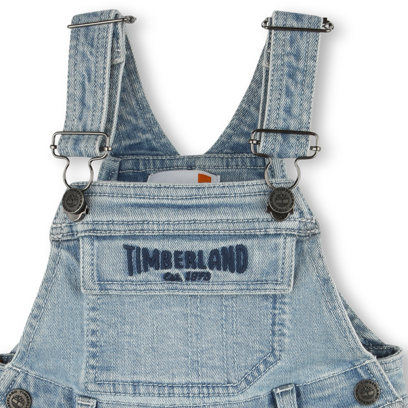 Short denim dungarees TIMBERLAND 
                        BOY