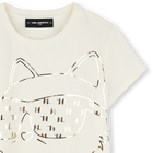 Short-sleeved T-shirt KARL LAGERFELD KIDS 
                    GIRL