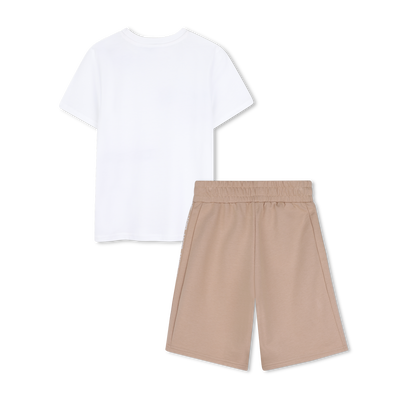 T-SHIRT AND BERMUDA SHORTS SET DKNY BOY
