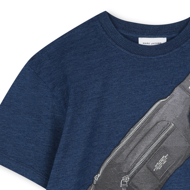 T-shirt with bag print MARC JACOBS 
                        BOY
