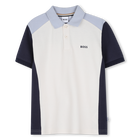 Short sleeve polo, IVORY, hi-res