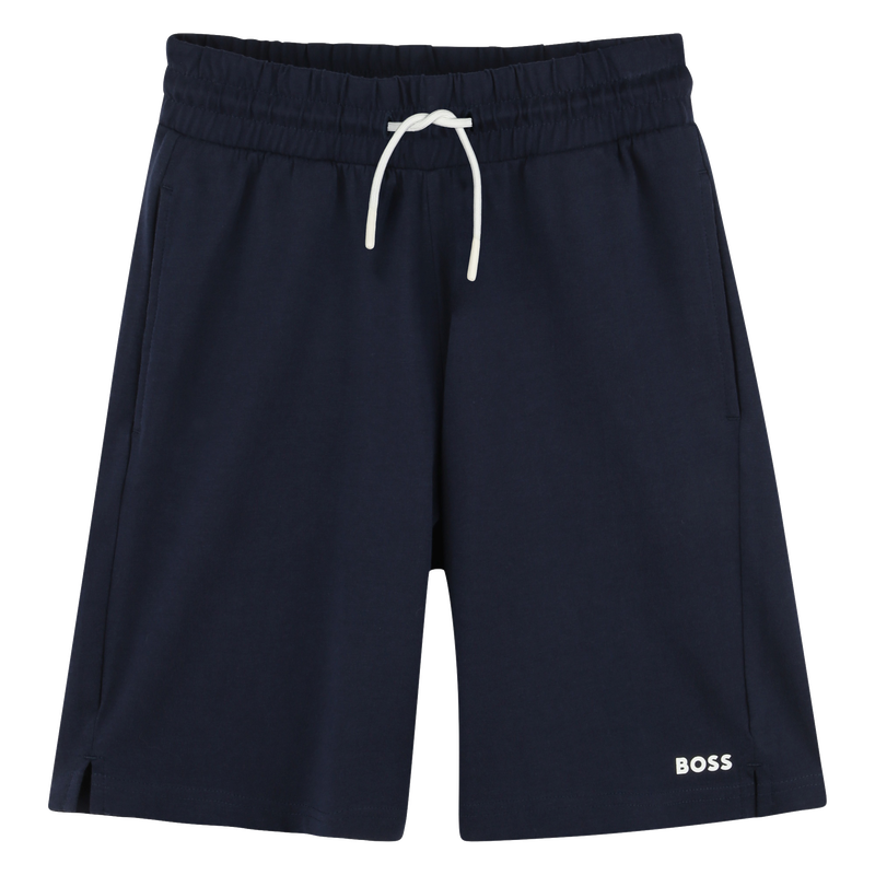 Cotton T-shirt and shorts BOSS 
                        BOY