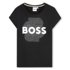 Short-sleeved T-shirt BOSS 
                    GIRL