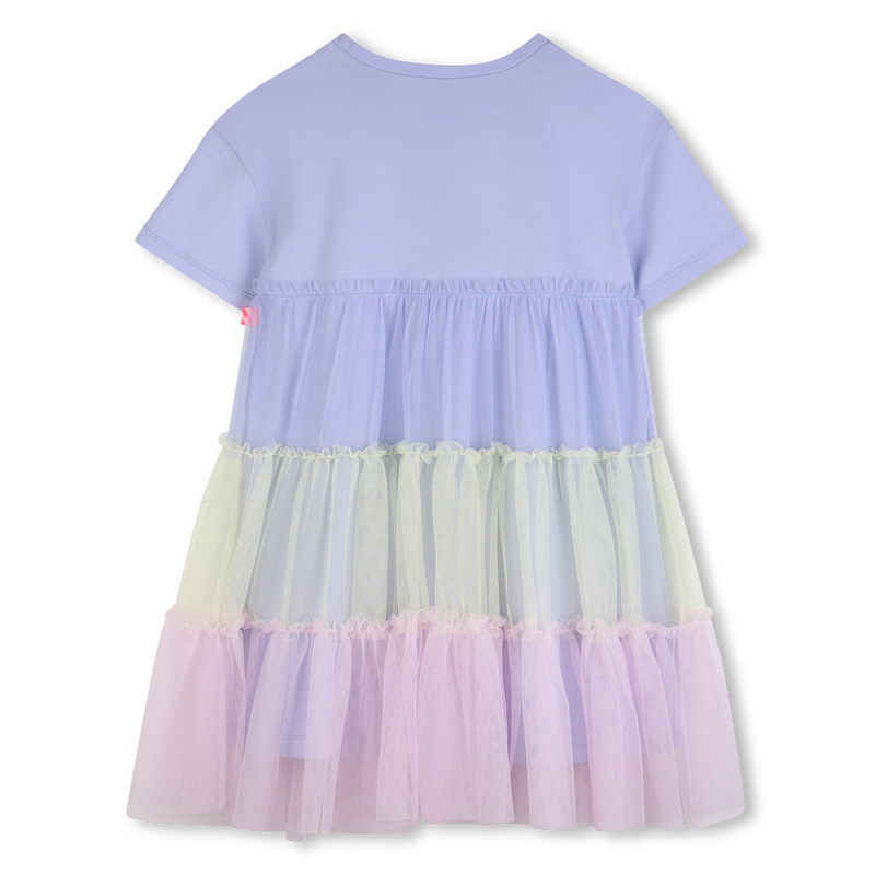 BI-MATERIAL DRESS BILLIEBLUSH 
                        GIRL