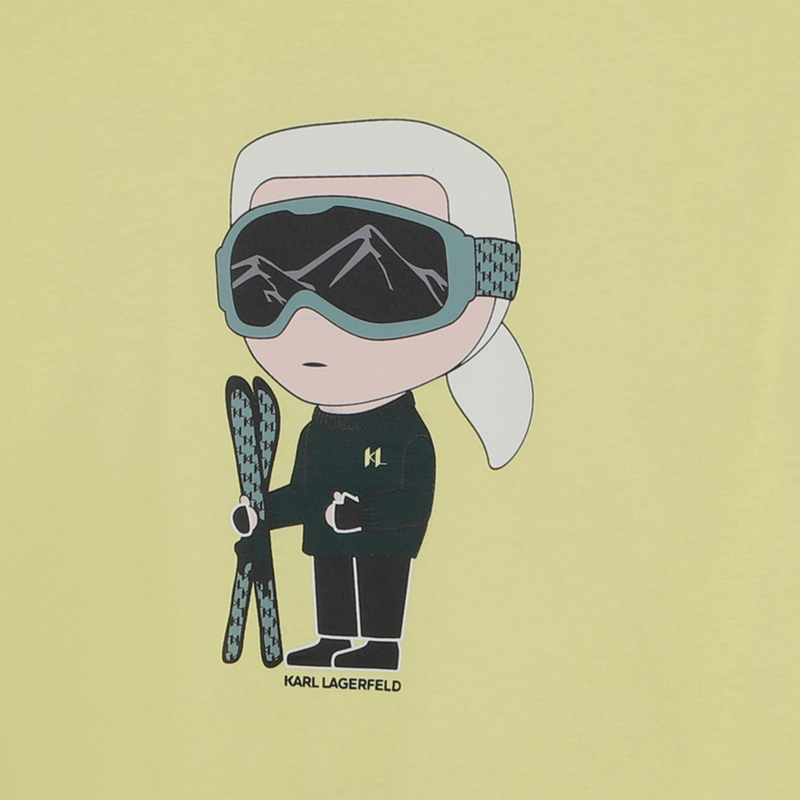 Long sleeve t-shirt KARL LAGERFELD KIDS 
                        BOY