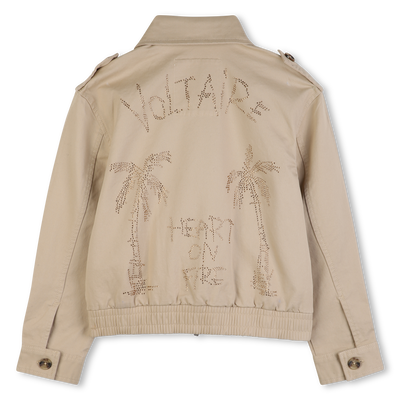 ZIPPED JACKET ZADIG & VOLTAIRE GIRL