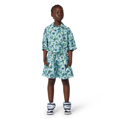 PRINTED BERMUDA SHORTS LANVIN GIRL