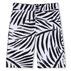 Poplin bermuda shorts KARL LAGERFELD KIDS 
                    BOY