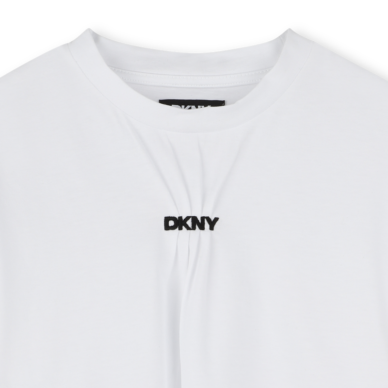 Loose-cut cotton T-shirt DKNY 
                        GIRL