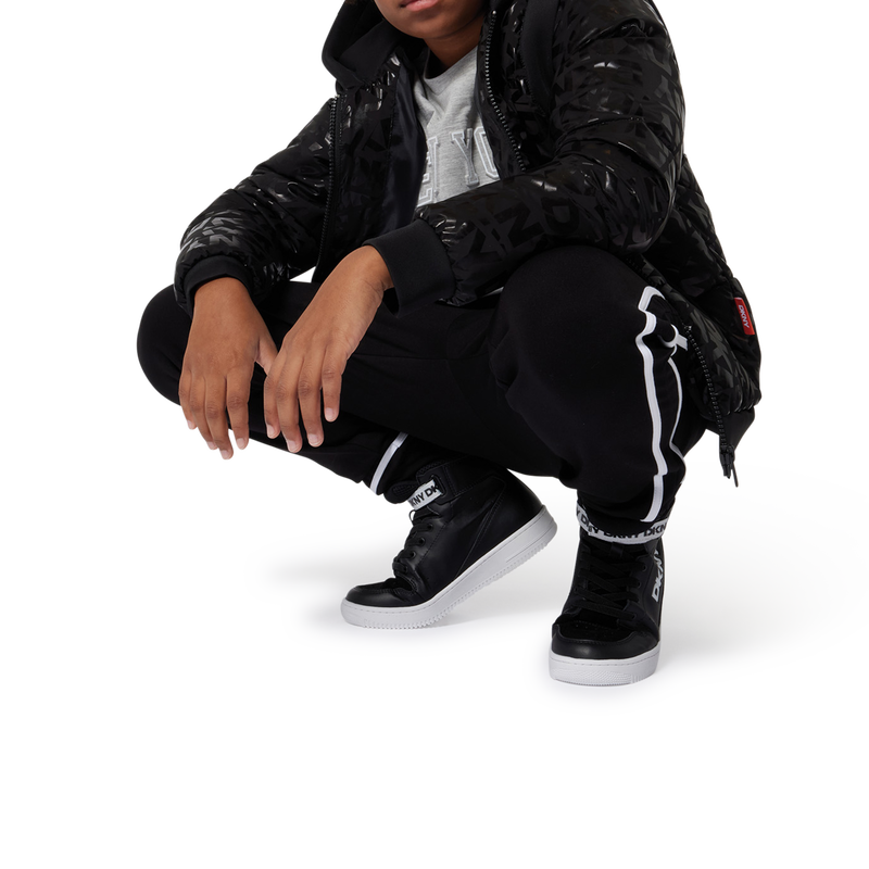 Hooded puffer jacket DKNY 
                        UNISEX