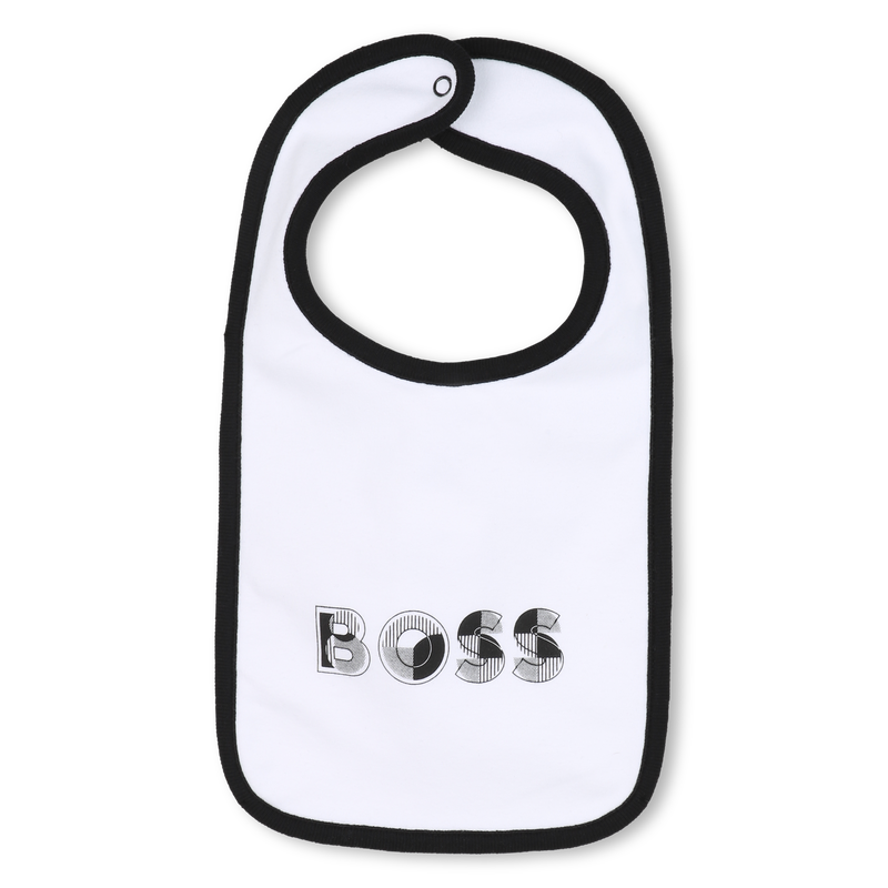 Bodysuit, bib and hat set BOSS 
                        BOY