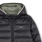 Reversible hooded down jacket BOSS 
                    BOY