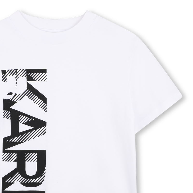 PRINTED T-SHIRT KARL LAGERFELD KIDS 
                        BOY