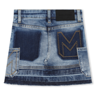 Worn-look denim skirt MARC JACOBS 
                    GIRL