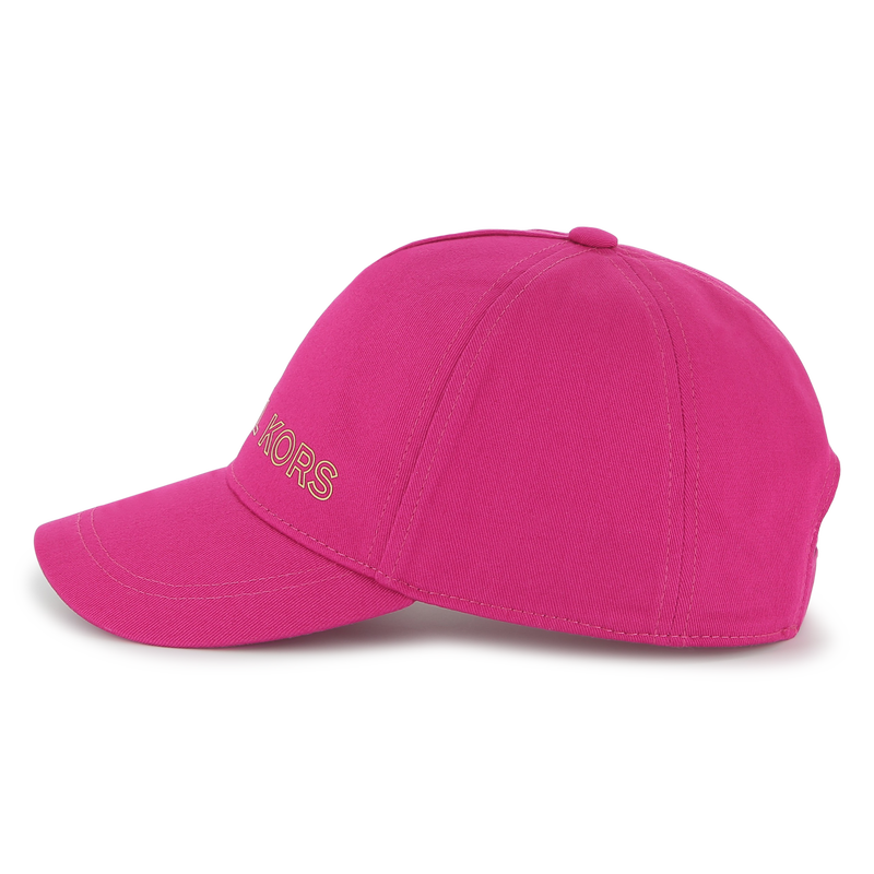 Cotton twill baseball cap MICHAEL KORS 
                        GIRL