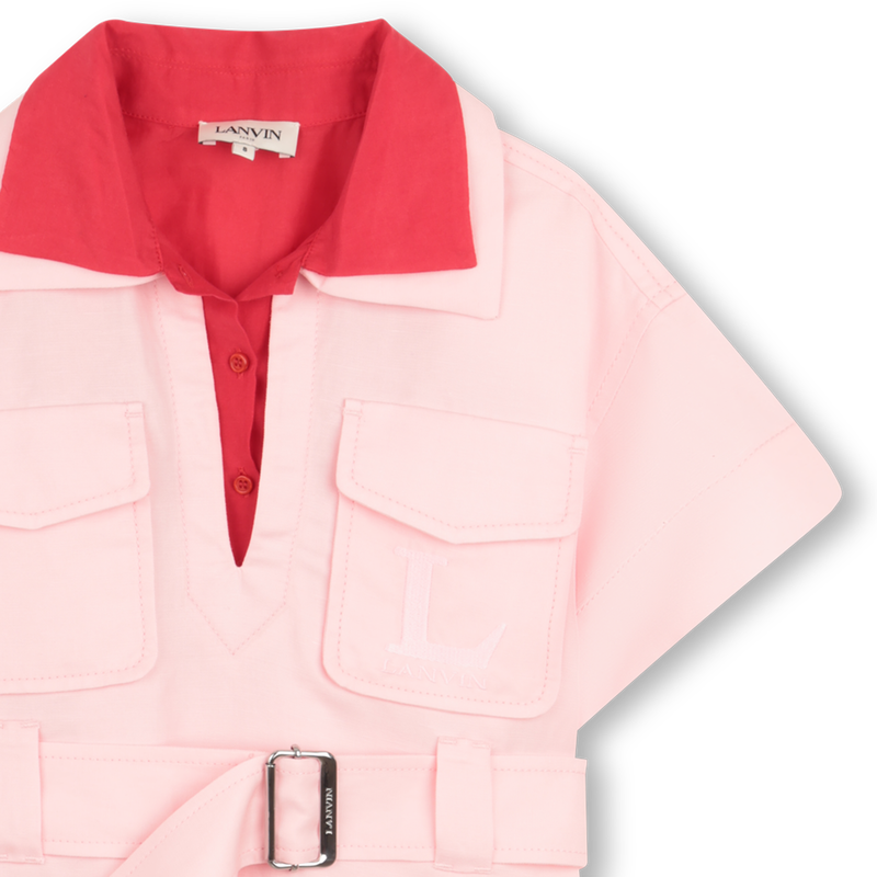 SHORT SLEEVE DRESS LANVIN 
                        GIRL