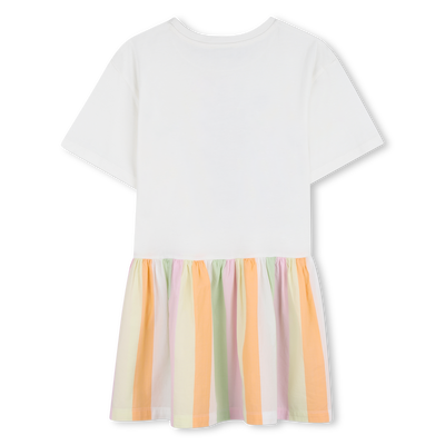 SHINY PRINT DRESS KENZO KIDS GIRL