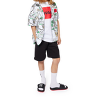 Fleece Bermuda running shorts HUGO 
                    BOY