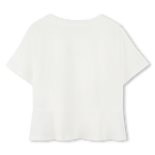 Short-sleeved cotton T-shirt MICHAEL KORS 
                    GIRL