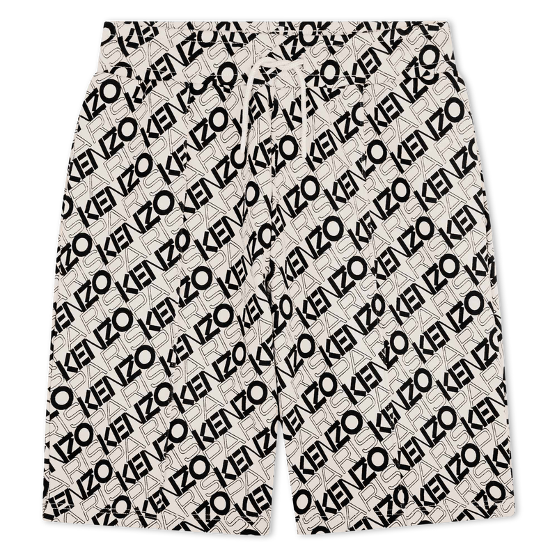 Printed Bermuda jogging shorts KENZO KIDS 
                        BOY