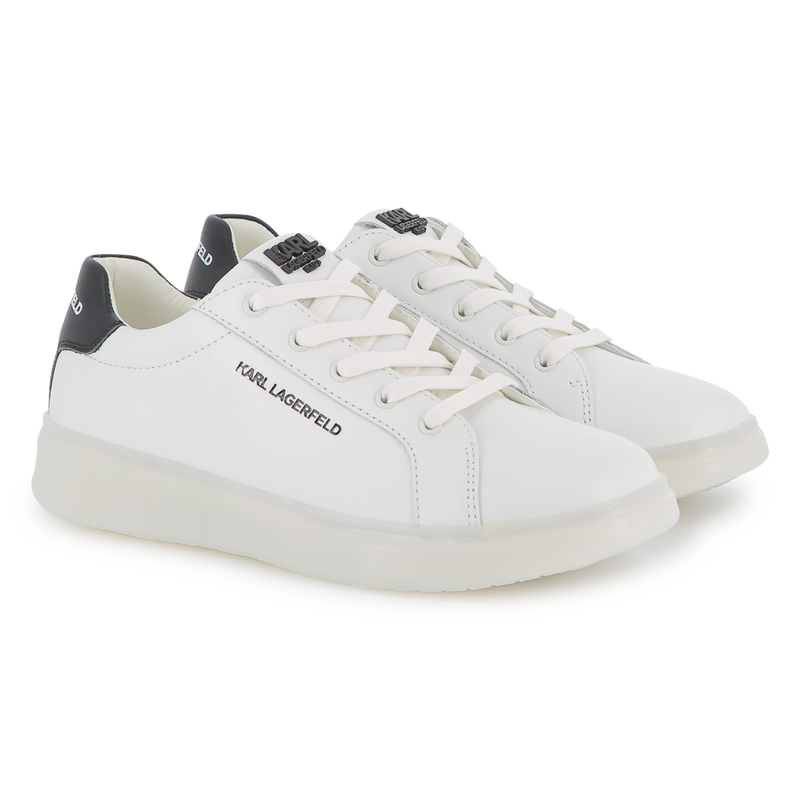 Lace-up low-top sneakers KARL LAGERFELD KIDS 
                        UNISEX
