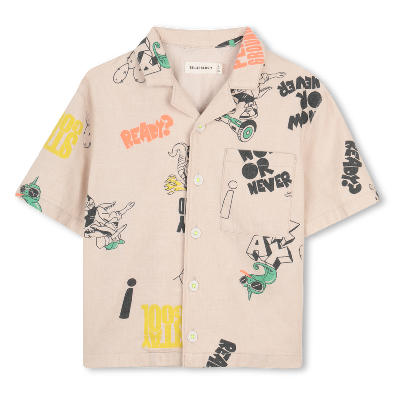 SHORT SLEEVE SHIRT BILLIEBLUSH 
                        BOY