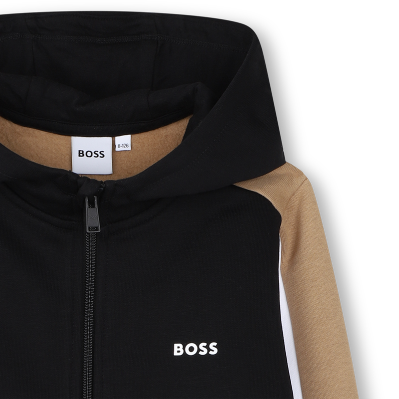Hooded cardigan BOSS 
                        BOY