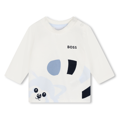 Red Panda Print T-Shirt BOSS BOY