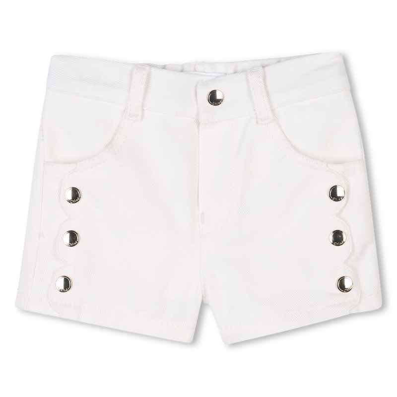 Cotton twill shorts CHLOE 
                        GIRL