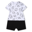 Short-sleeved jumpsuit KARL LAGERFELD KIDS 
                    BOY