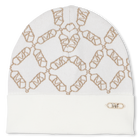 Knit beanie with jacquard MICHAEL KORS 
                    GIRL