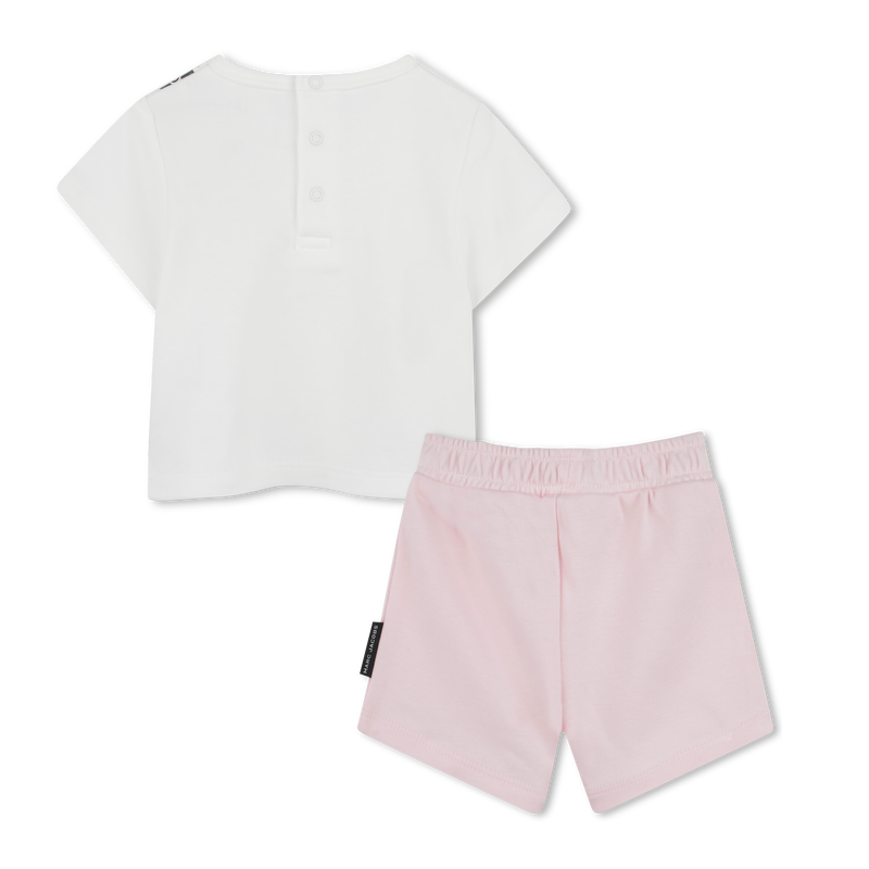 Cotton T-shirt and shorts MARC JACOBS 
                        UNISEX