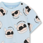 T-shirt and shorts set KARL LAGERFELD KIDS 
                    BOY