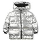 Hooded down jacket KARL LAGERFELD KIDS 
                    GIRL