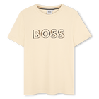 Short-sleeved cotton T-shirt BOSS 
                    BOY