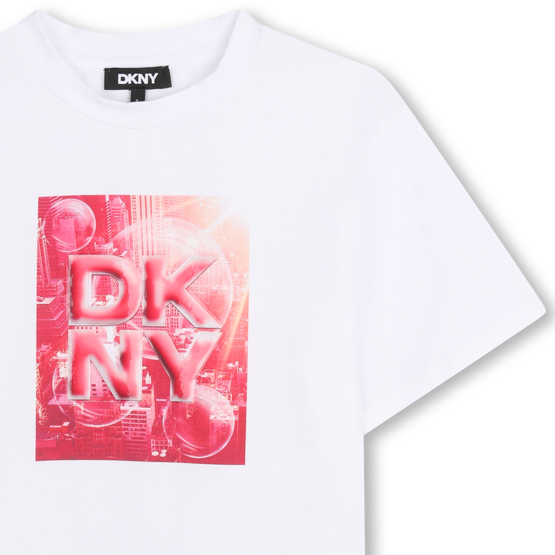 SHORT-SLEEVED T-SHIRT DKNY 
                        GIRL