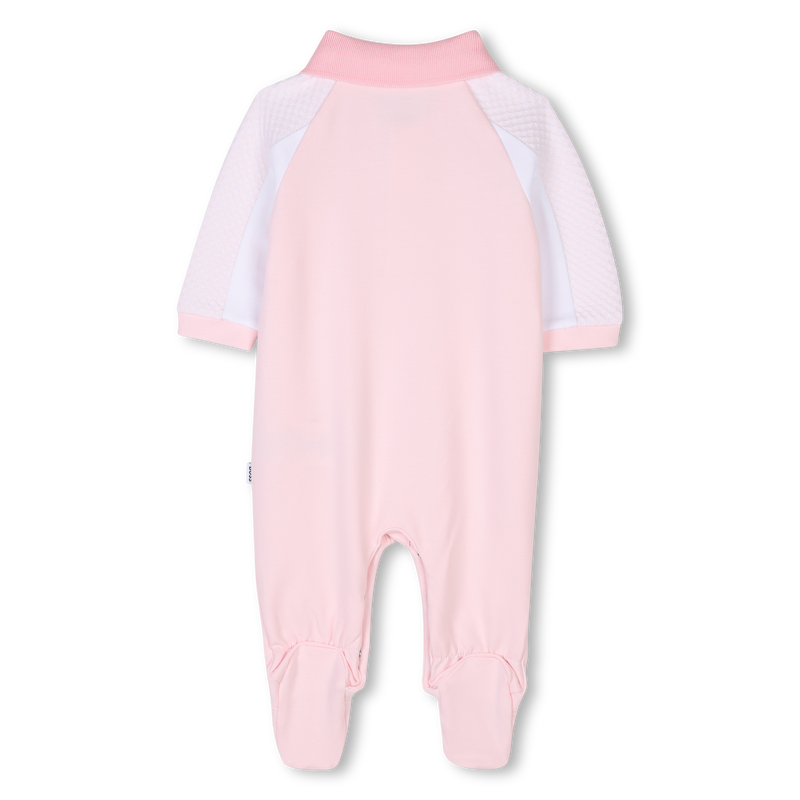 Polo-neck panelled pyjamas BOSS 
                        GIRL
