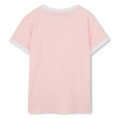 SHORT SLEEVE T-SHIRT KARL LAGERFELD KIDS GIRL