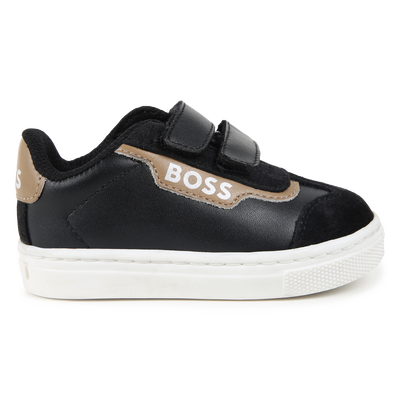 Leather Velcro Sneakers BOSS BOY