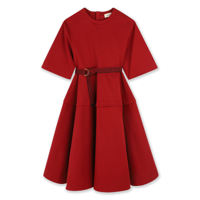 Long cotton dress LANVIN GIRL