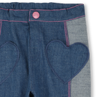 Cotton two-tone jeans BILLIEBLUSH 
                    GIRL