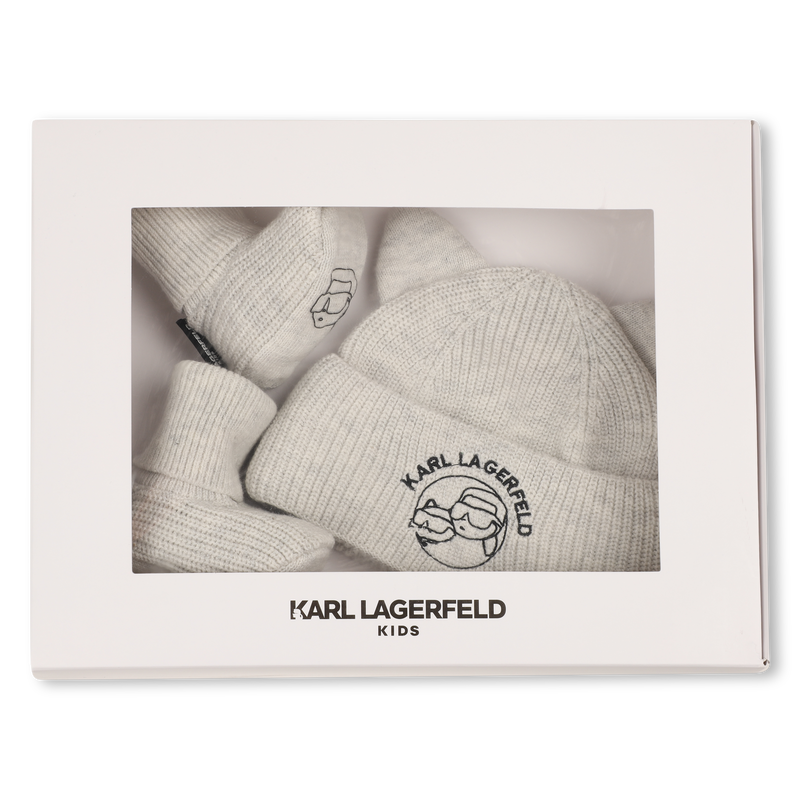 Hat and slipper set KARL LAGERFELD KIDS 
                        UNISEX