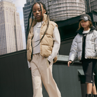 Trousers with drawstring DKNY 
                    GIRL
