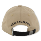 Cap with adjustable closure KARL LAGERFELD KIDS 
                    BOY