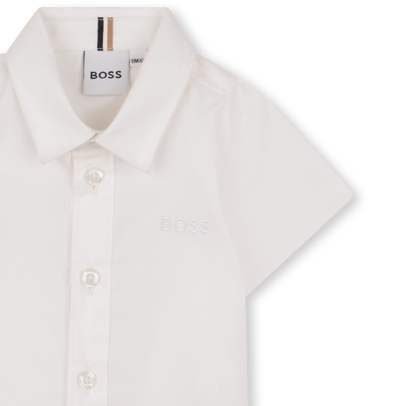 SHORT SLEEVE SHIRT BOSS 
                        BOY