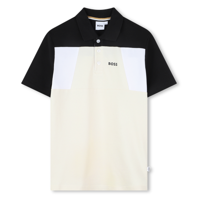 Colour-block polo shirt BOSS BOY