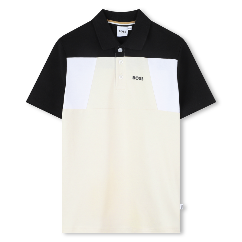 Colour-block polo shirt BOSS 
                        BOY