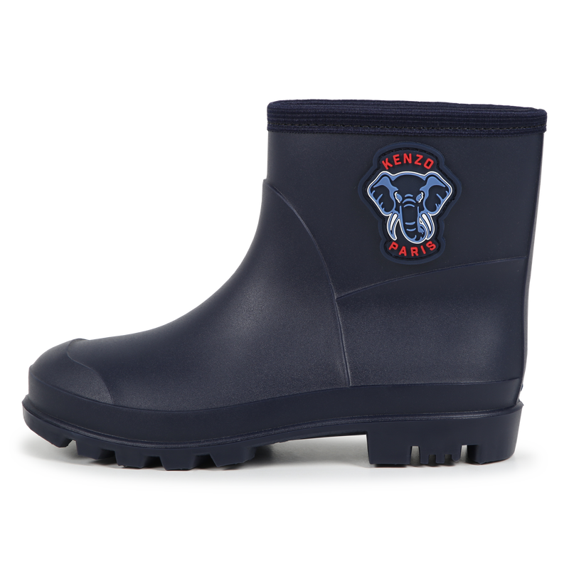 Rainboots with elephant patch KENZO KIDS 
                        UNISEX