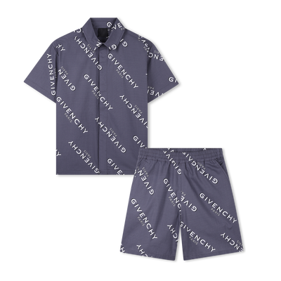 SHIRT AND SHORTS SET GIVENCHY BOY