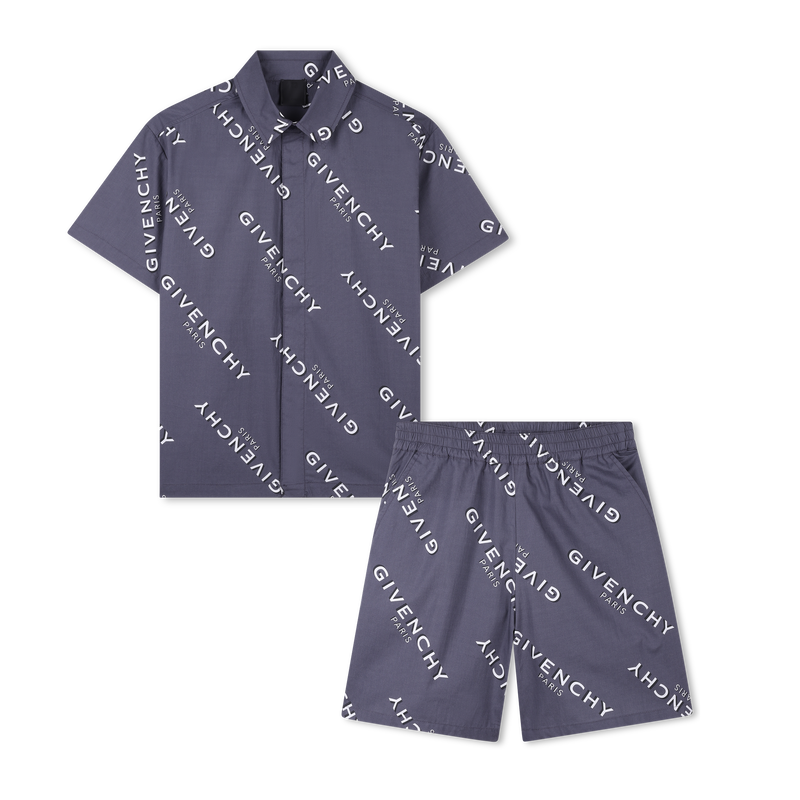 SHIRT AND SHORTS SET GIVENCHY 
                        BOY